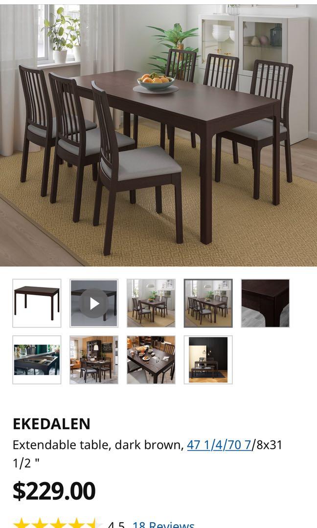 Ikea Ekedalen Extendable Dining Table Furniture Tables Chairs On Carousell .ikea #ekedalen #extendable #table #assembly #th3blogger #المدون #اكيا #طاولة facebook facebook.com/th3blogger1 ekedalen chair from ikea assembly guideth3blogger. sgd