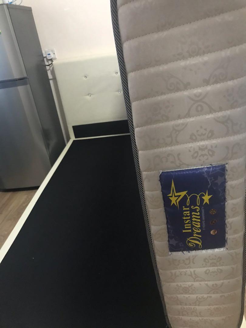 Instar dreams Bed frame with free Mattress , Furniture & Home Living