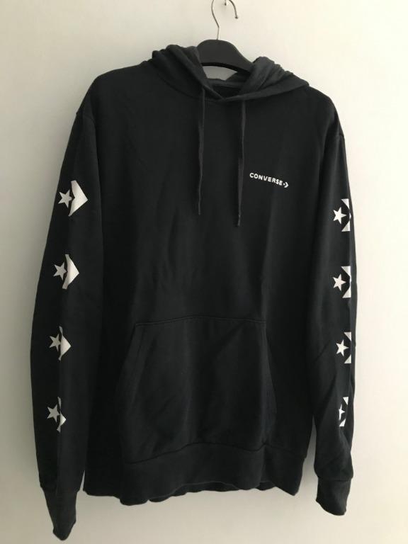 Jaket hoodie converse best sale original