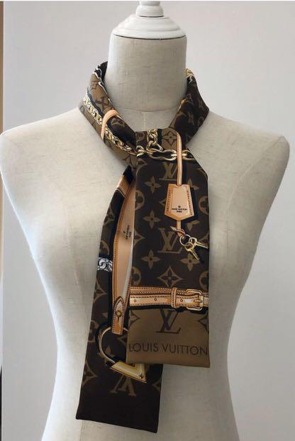 Louis Vuitton Twilly Scarf NEW (authentic), Luxury, Accessories on ...