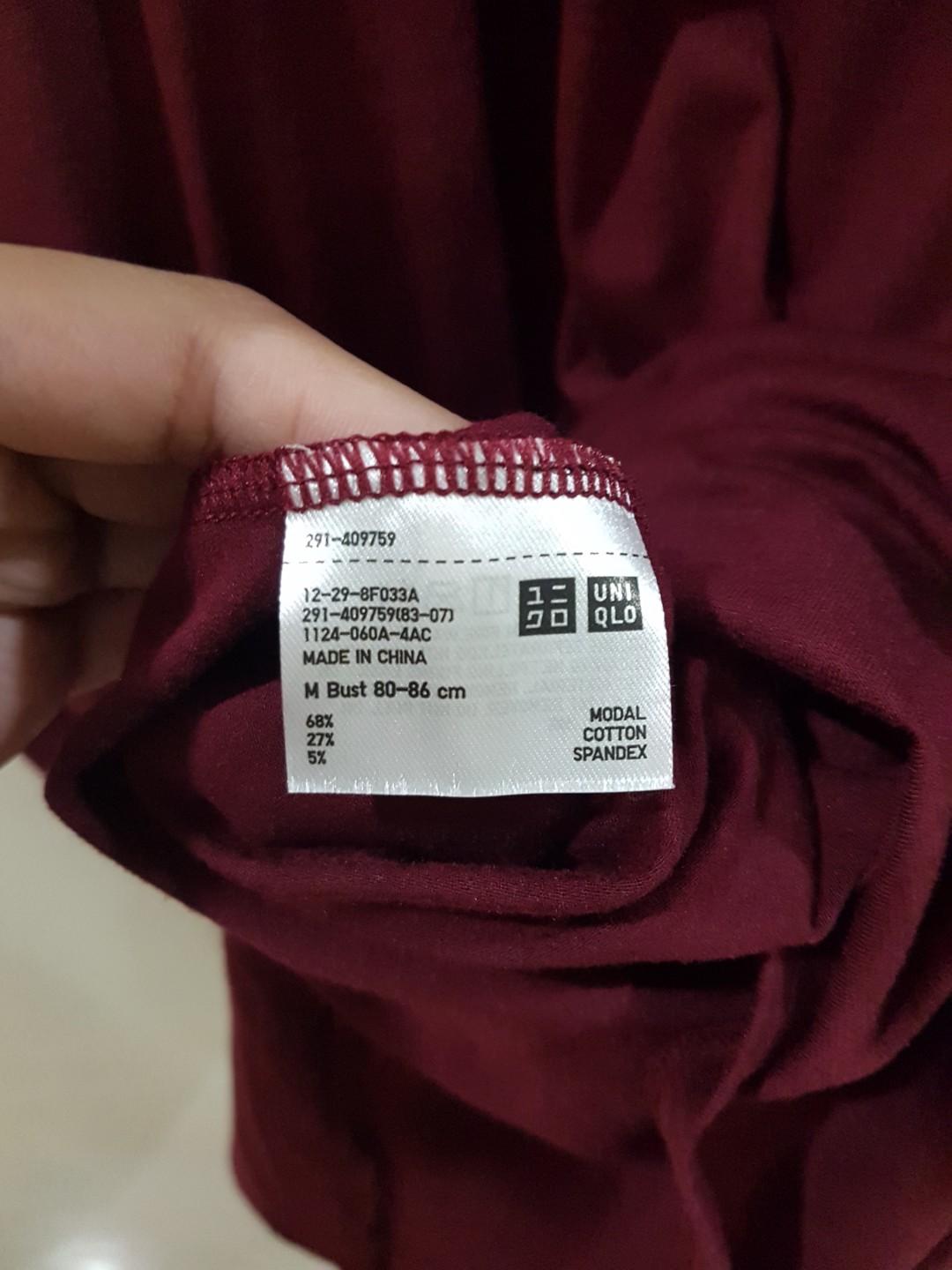 Uniqlo Midi Dress (Category: Dresses) located in Makati City. Submitted by mckie (Listing ID 272629297, Image 2). Description: Worn once Spandex 3/4 sleeves.