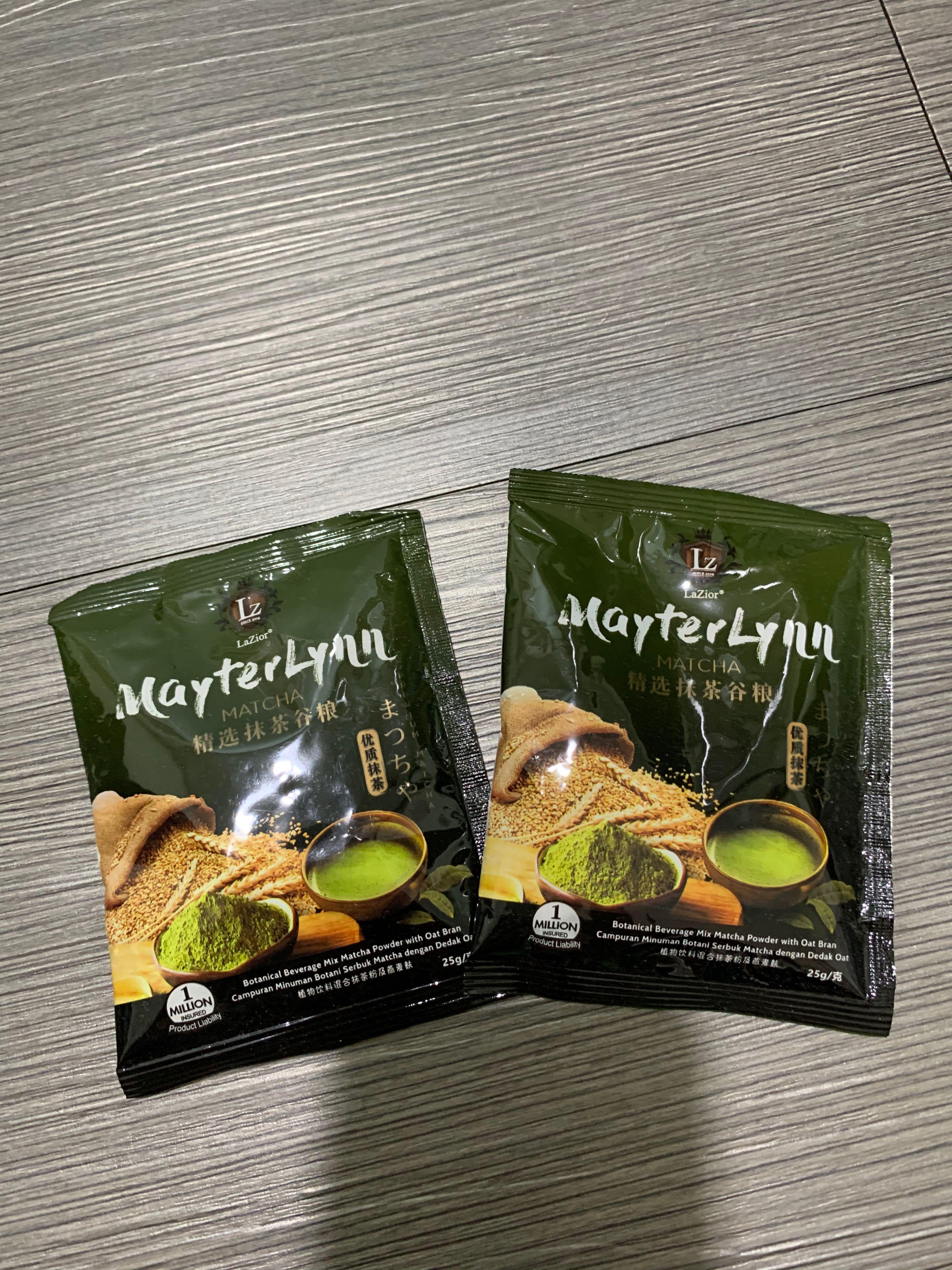 Matcha Powder With Oat Bran Food Drinks Drinks On Carousell