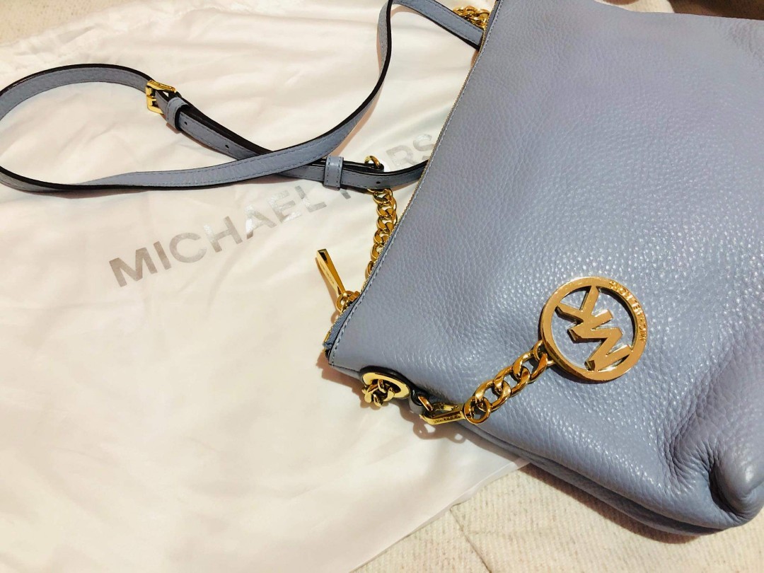 Michael Kors Mott Pebble Leather Phone Crossbody Wallet - Macy's