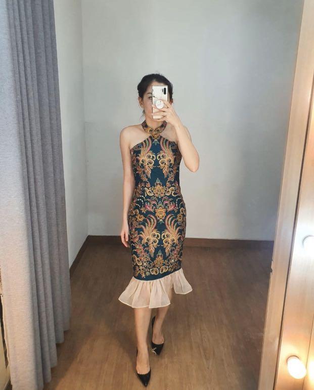 cheongsam batik modern