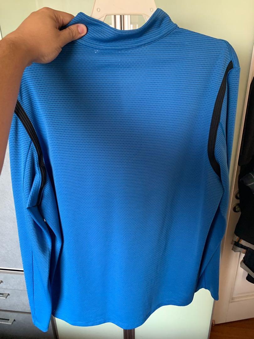 Nike aeroreact half zip store