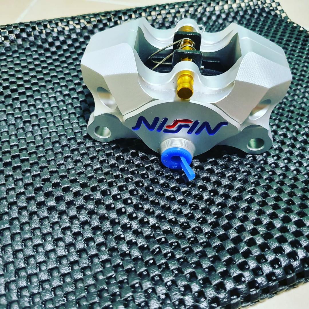 Nissin 2 pot caliper, Motorcycles, Motorcycle Accessories on Carousell