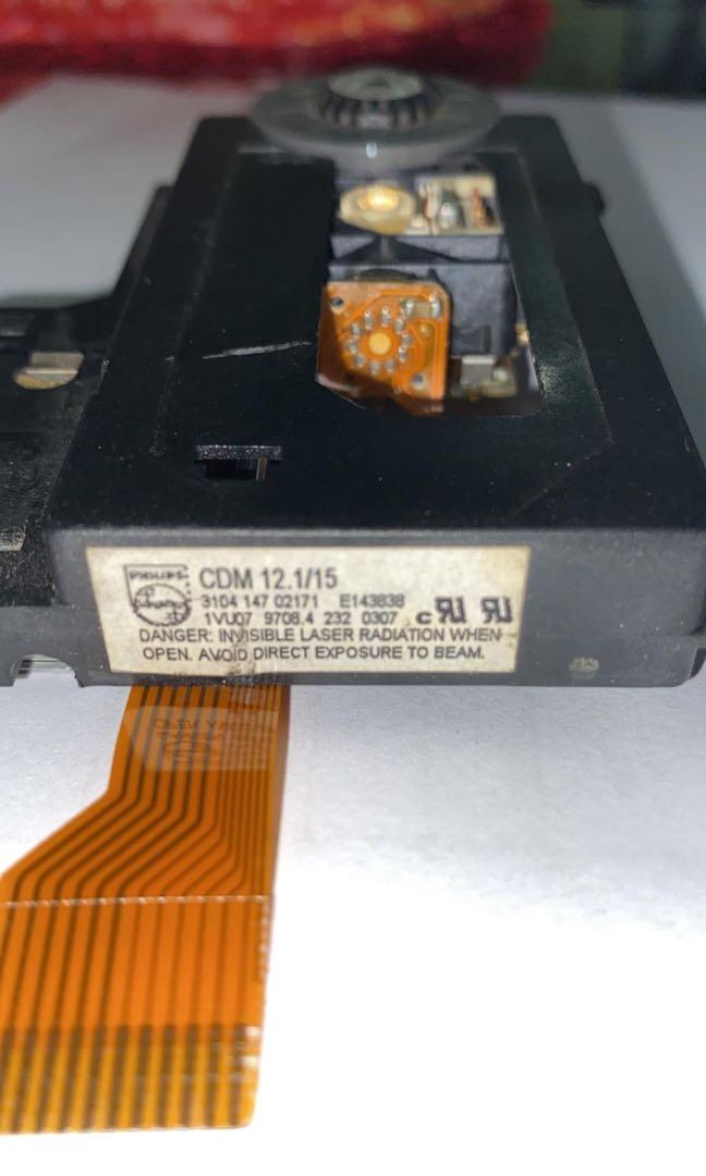 Obsolete (usang) ori Philips CDM 12. 1/15 optical len, Audio, Portable