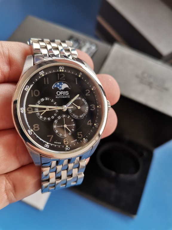 Oris hot sale calendar moonphase