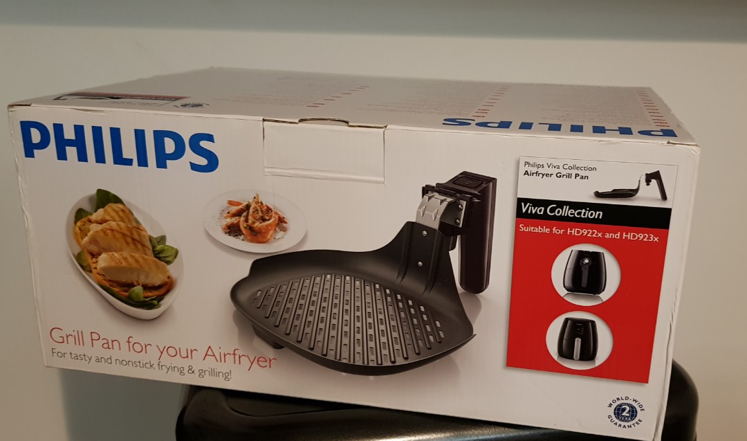 Philips Air Fryer Grill Pan, TV & Home Appliances, Kitchen Appliances