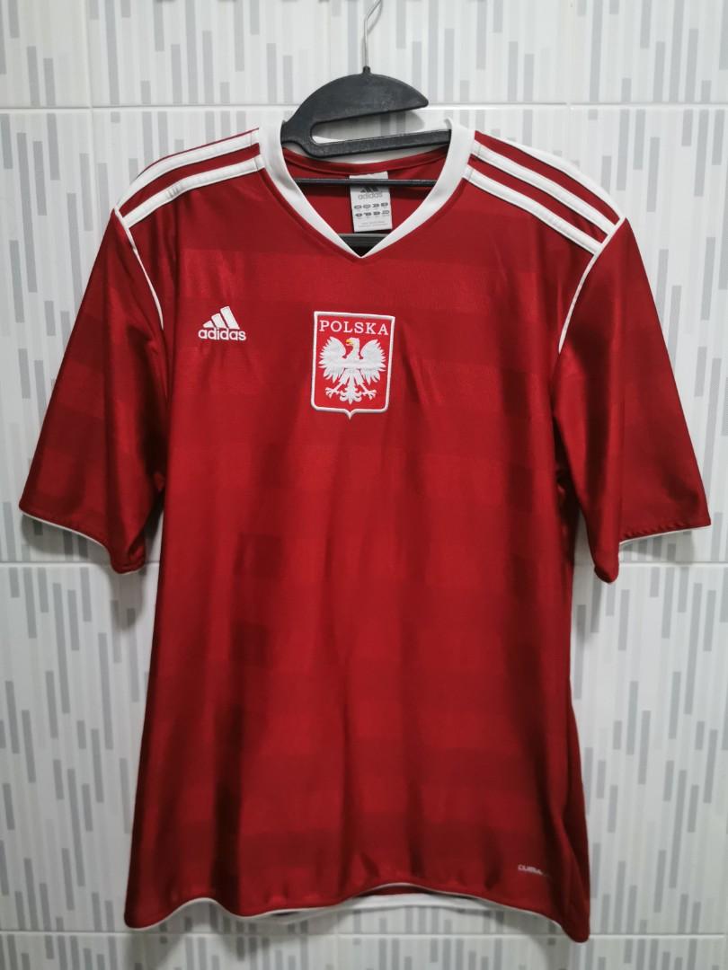 Polska jersey - Red, Men's Fashion, Activewear on Carousell