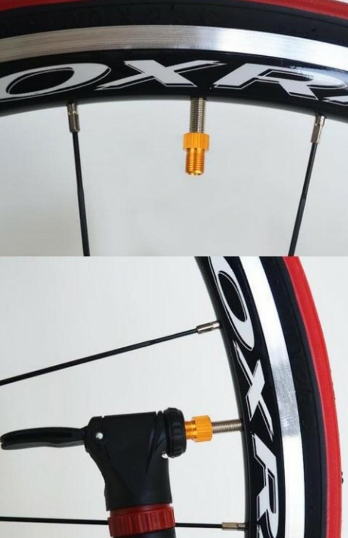 racing bike pump adaptor