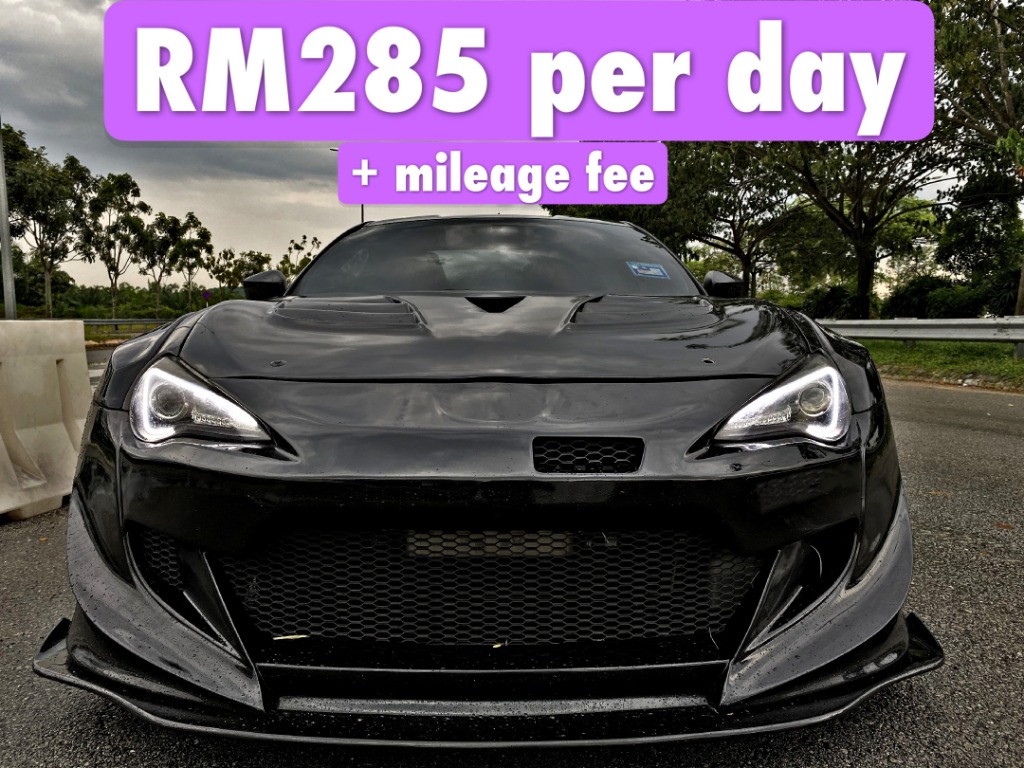 Rent a Toyota GT86 in Kuala Lumpur