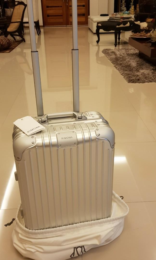 Rimowa aluminum luggage, Men's Fashion, Watches & Accessories