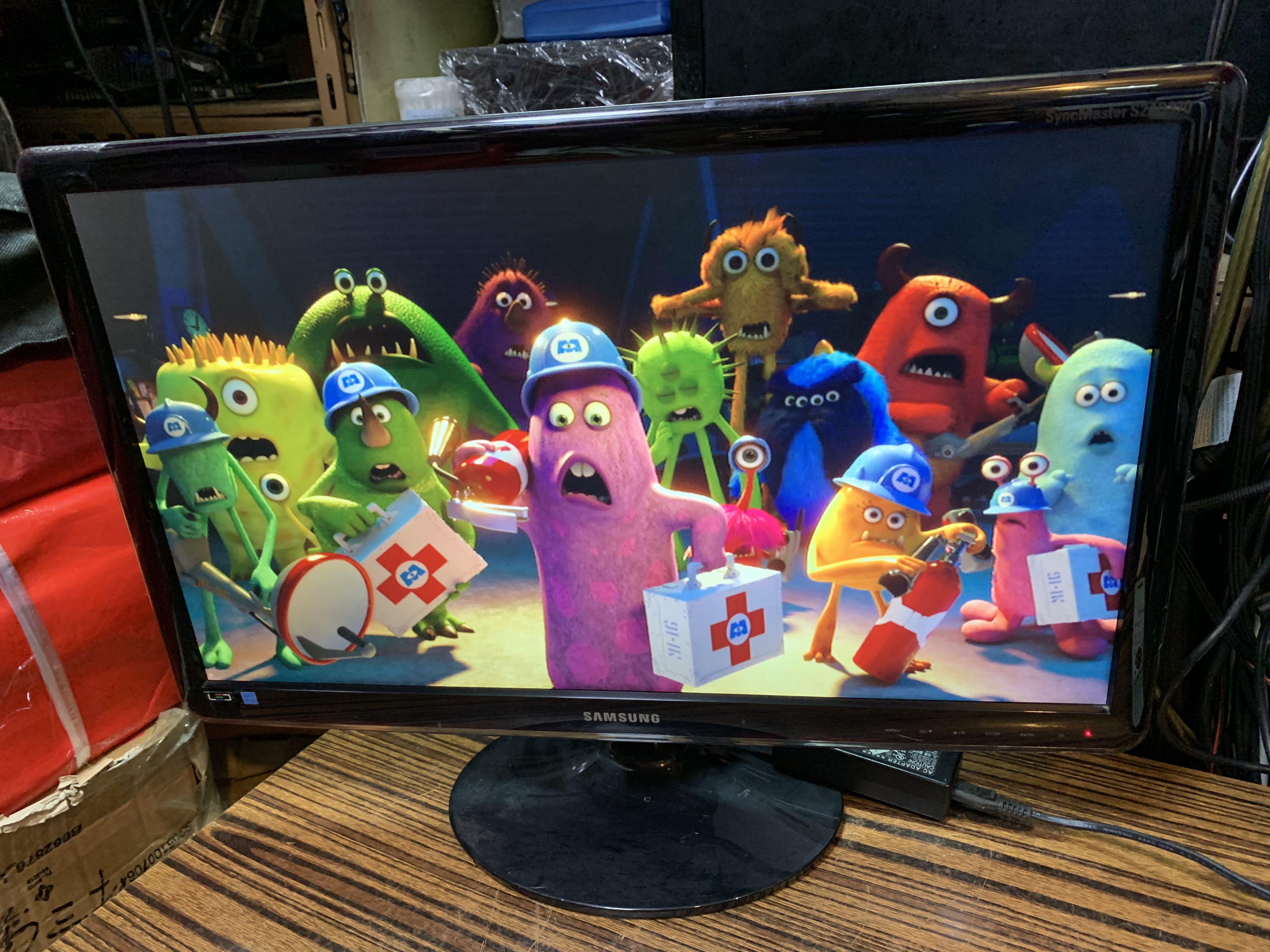 Samsung S24B370H 三星24”吋超薄LED電腦芒 顯示器 有HDMI 輸入 (清貨減價大平賣), 電腦＆科技, 電腦周邊及配件 ...