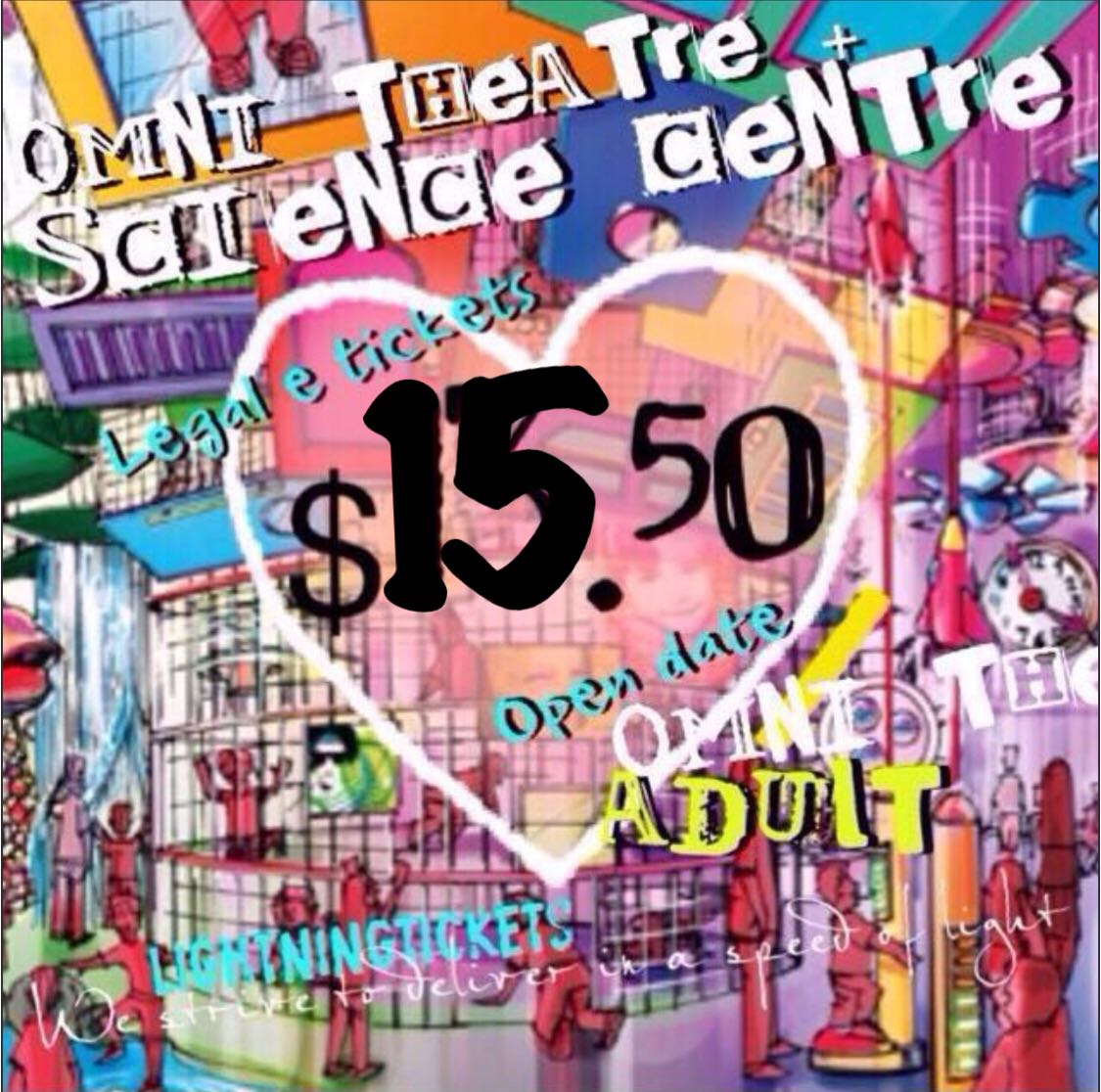 Science Centre + Omni Theatre, Tickets & Vouchers, Event Tickets on