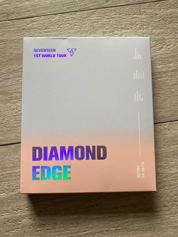SEVENTEEN DIAMOND EDGE DVD, 興趣及遊戲, 收藏品及紀念品, 韓流