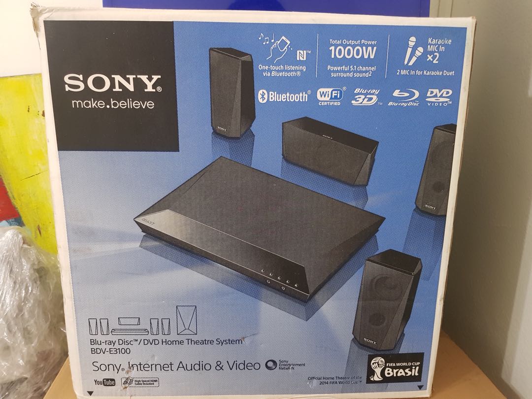 Sony 5 1 Home Theatre System ve3100 Audio Soundbars Speakers Amplifiers On Carousell