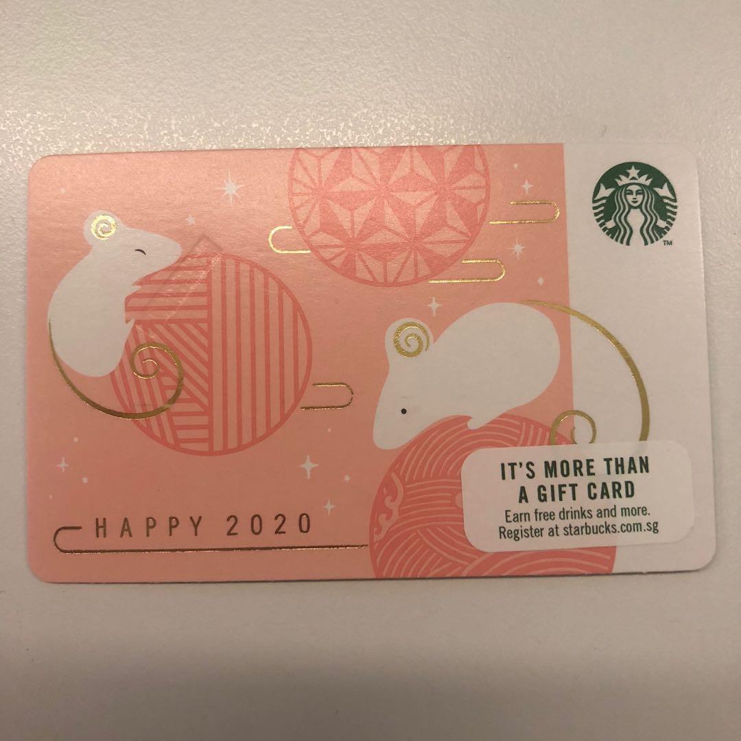 Starbucks Card - Lunar New Year of Rat 2020, Hobbies & Toys ...