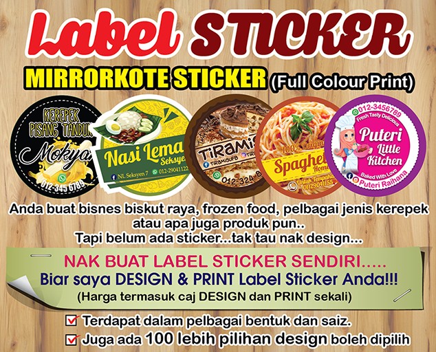 Sticker Product Food Drinks Baked Goods On Carousell