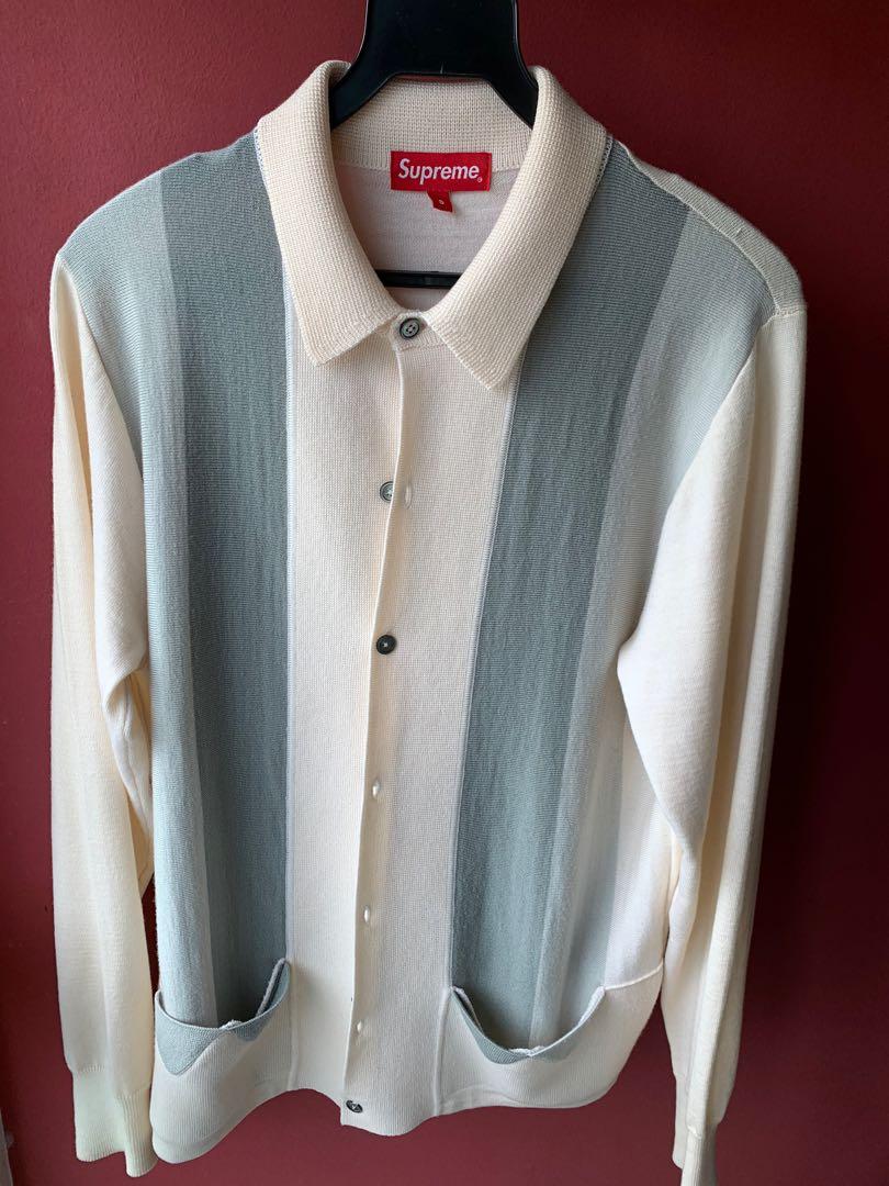 Supreme Polo Sweater Cardigan Men s Fashion Tops Sets Hoodies