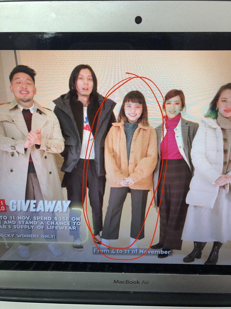 uniqlo u pile lined fleece short coat