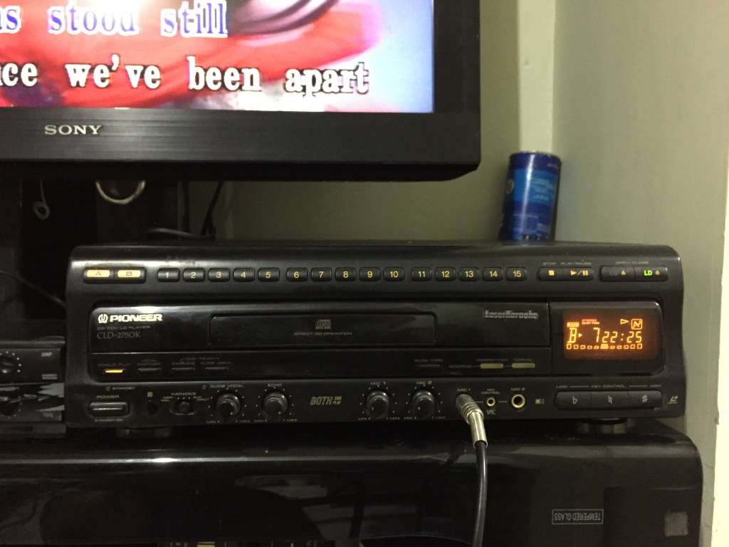 USED *vintage* PIONEER CLD2750K CD CDV LDKARAOKEPLAYER, Audio