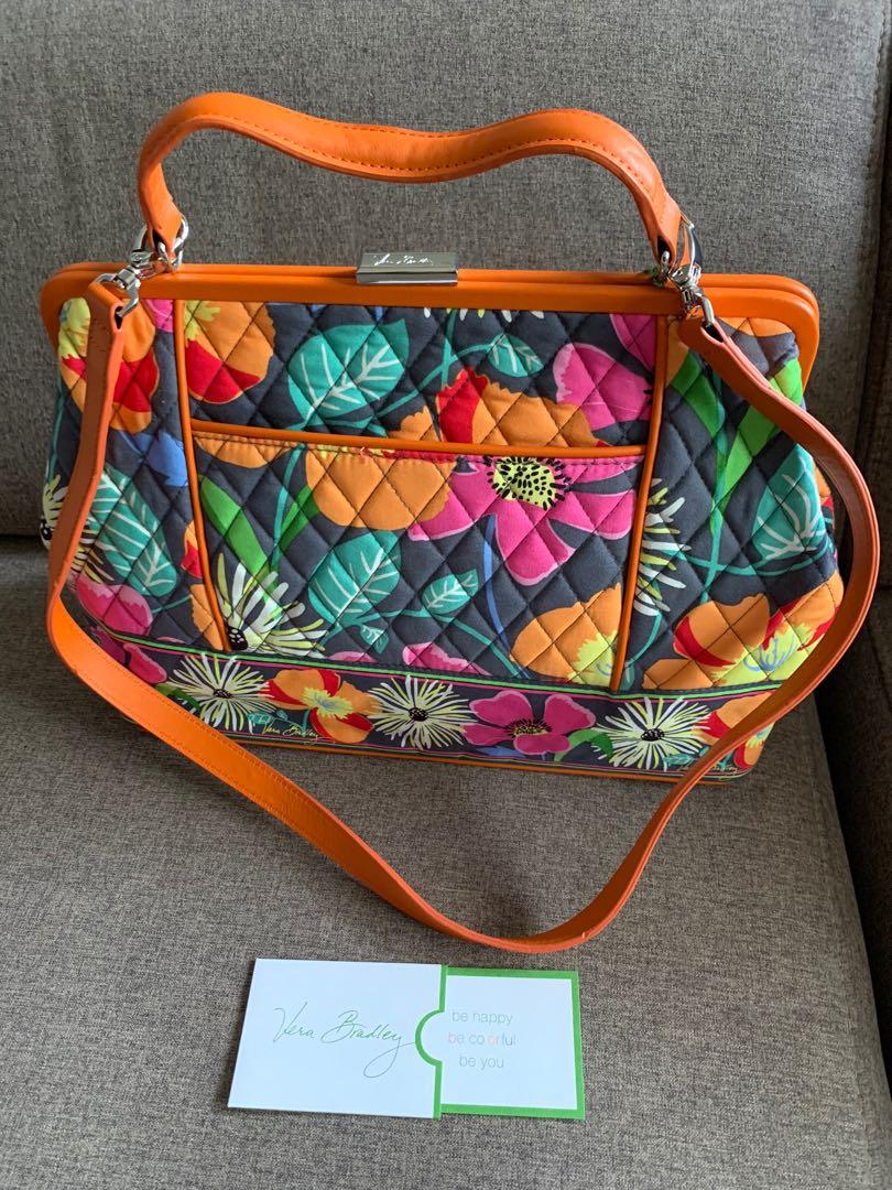 vera bradley frame backpack