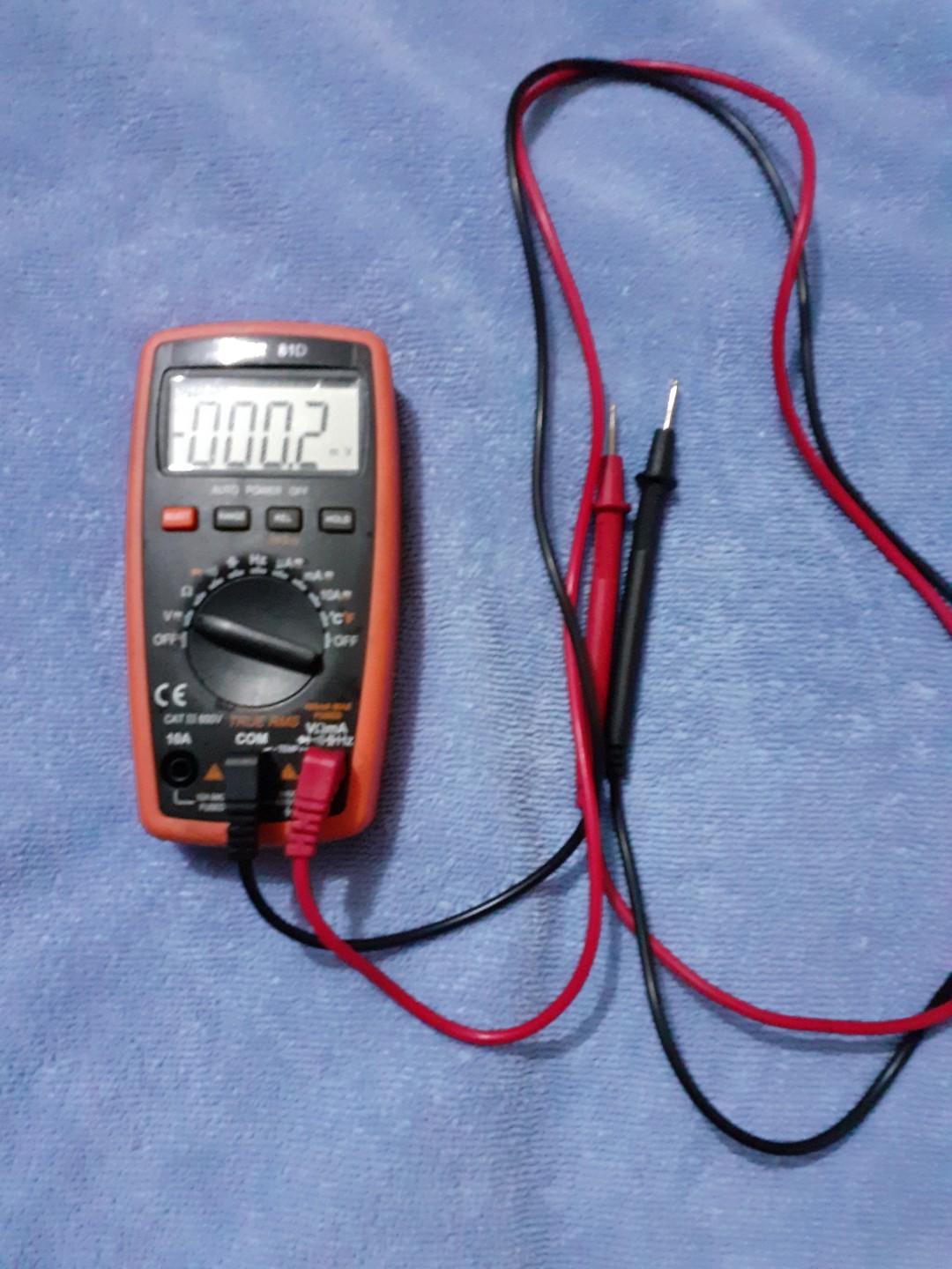 VICTOR DIGITAL MULTIMETER, Audio, Other Audio Equipment on Carousell