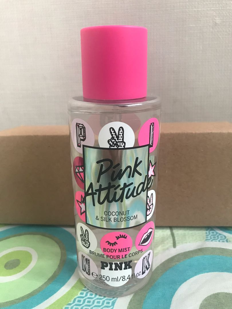 Pink attitude coconut best sale and silk blossom