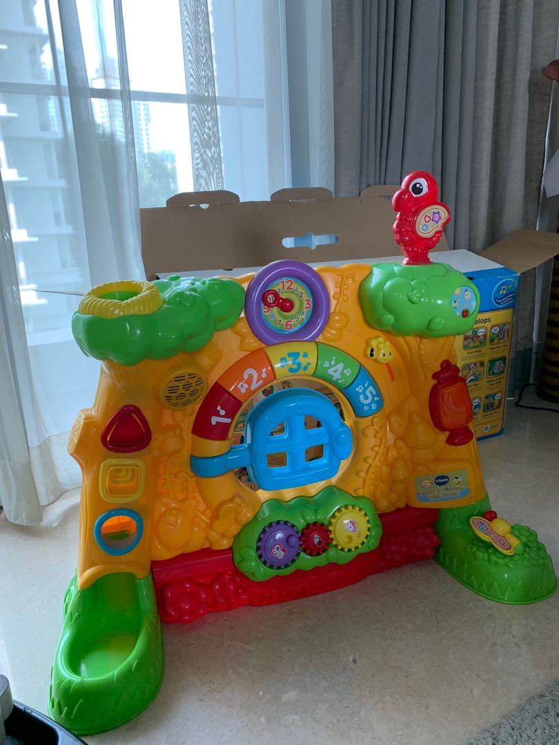 Vtech grow and 2025 discover tree house