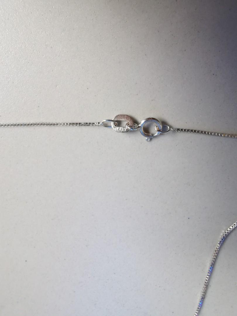 White gold 750 Italy necklace at 98