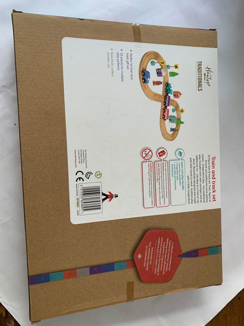 hamleys train and track set