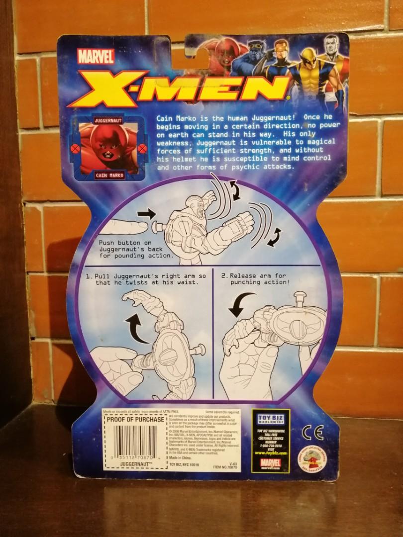 X-Men Classics Juggernaut Toybiz MOC Marvel Legends (Category: Figurines & Statues) located in Manila. Submitted by workhorse3 (Listing ID 272540820, Image 2). Description: Mint on Card (MOC) X-Men Classics Juggernaut.