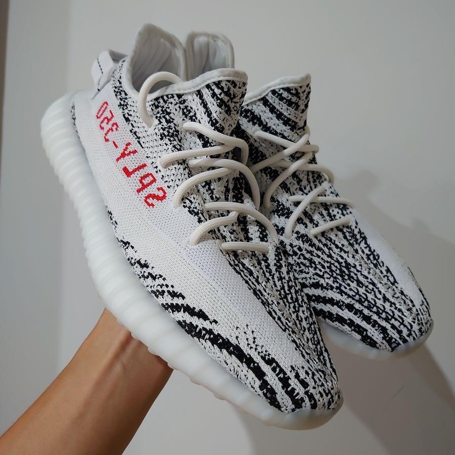 Yeezy Boost 350 V2 Zebra Men S Fashion Footwear Sneakers On