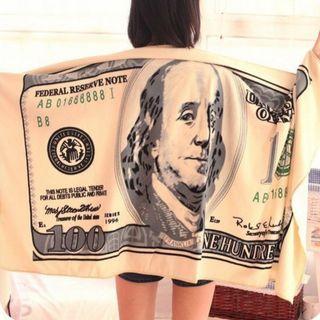Bath Towel (Beach Towel) Money / Dollar