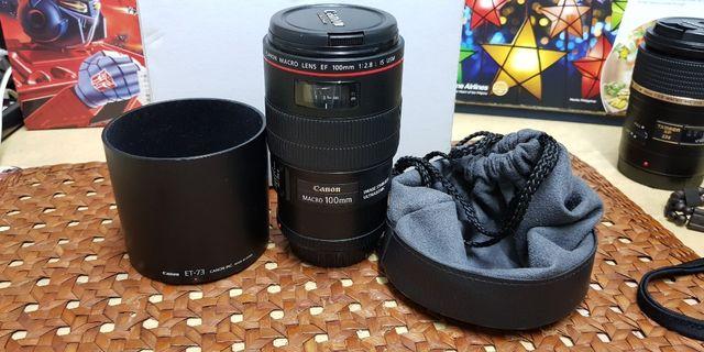 Canon 100mm f2.8L IS USM Macro lens.