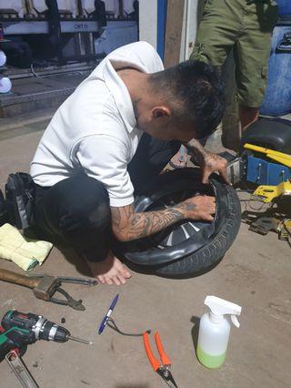 On side repair