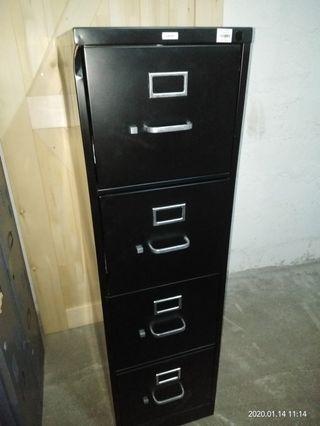 As is filling cabinet  4 drawer w/o key