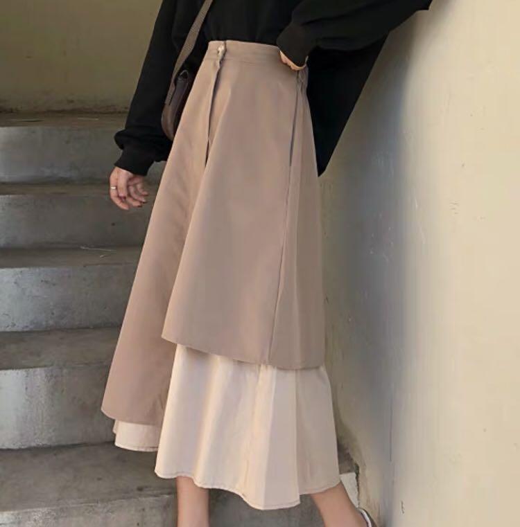 Button down skirt outfit tumblr clearance
