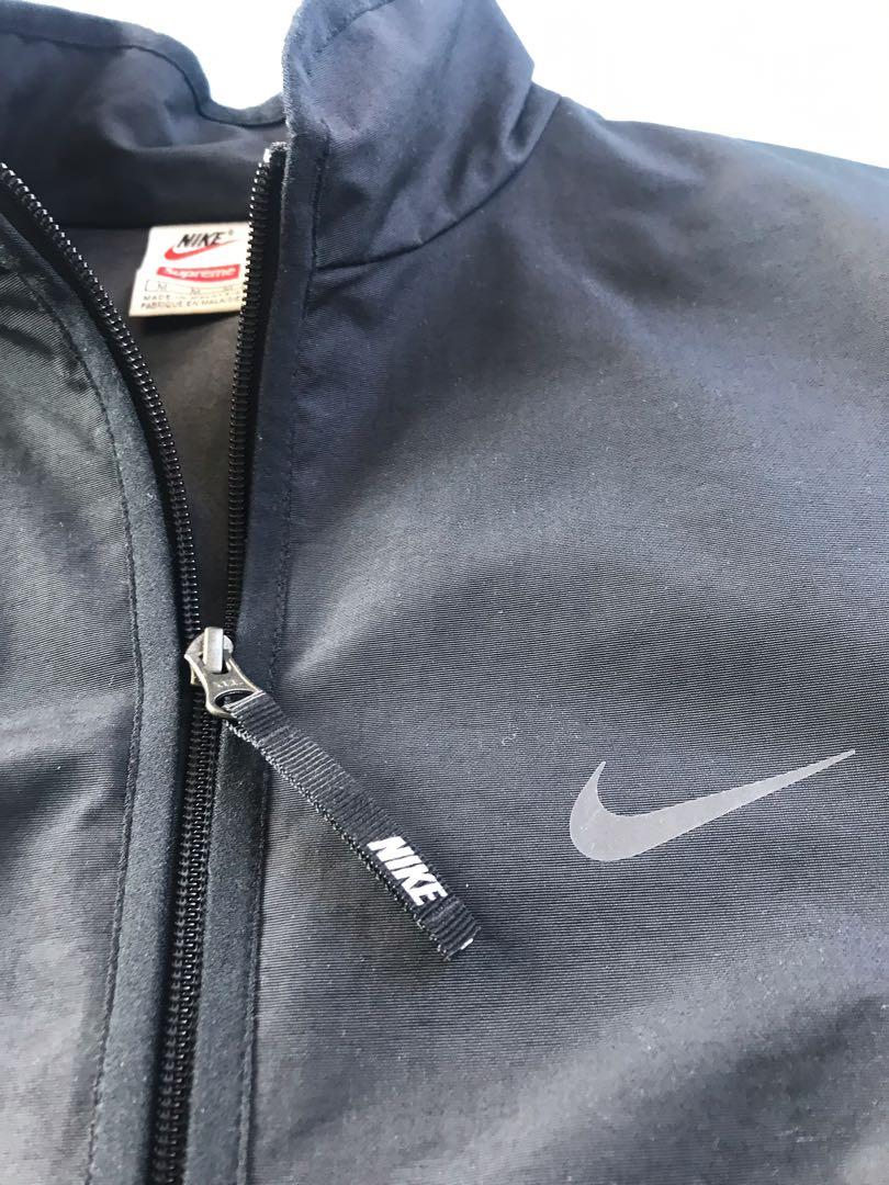 Supreme Nike Trail Running Jacket Black Men's - FW17 - US