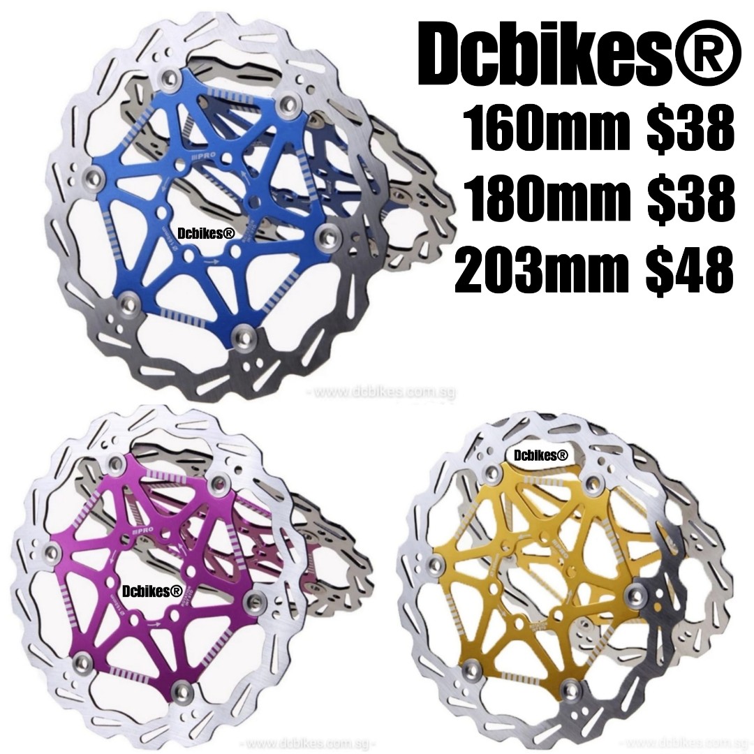 Gold shop mtb rotors