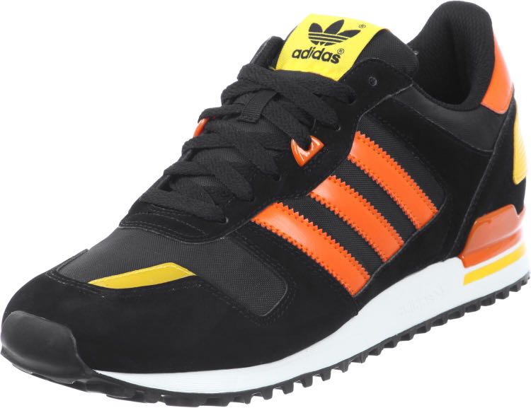 Fácil Guia punto Adidas ZX 700 black and orange shoes, Men's Fashion, Footwear, Sneakers on  Carousell