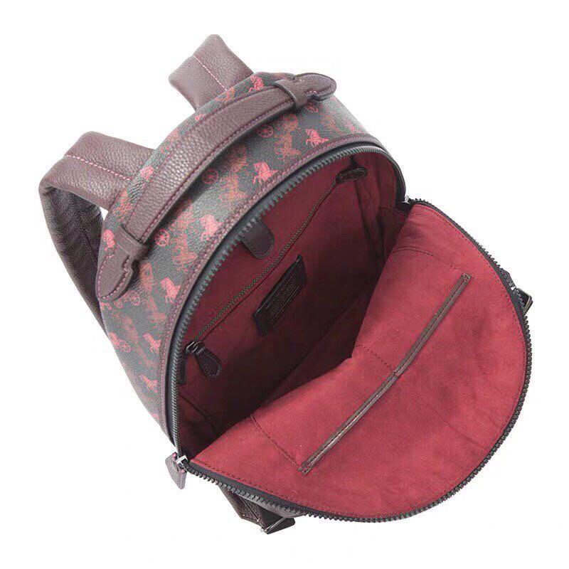 Barrow backpack with horse and carriage print best sale