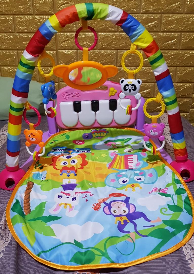 piano play mat pink