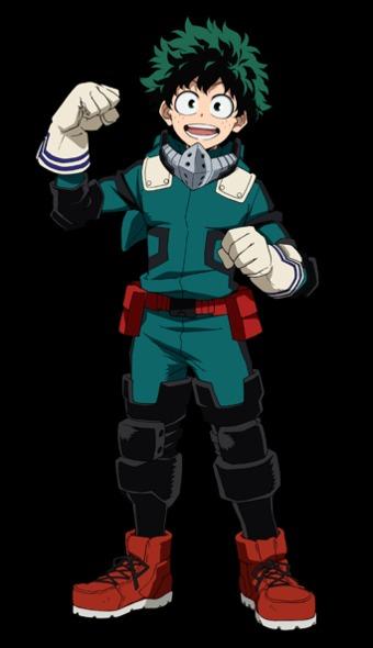 Boku No Hero Academia Costume Izuku Midoriya Complete Pads Belt Mask J Pop On Carousell