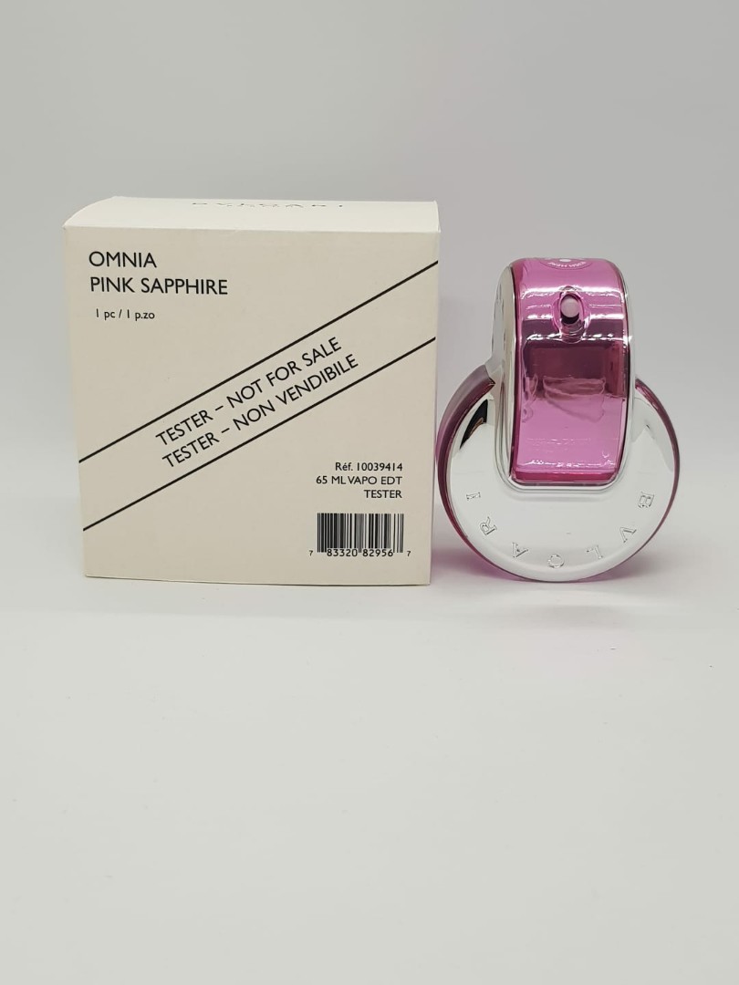 Bvlgari omnia 2025 pink sapphire tester