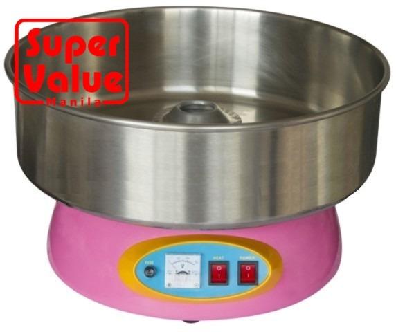 Candy Floss Machine Small (Brand New with Warranty) (Category: Coffee Machines & Makers) located in Manila. Submitted by supervaluemanila (Listing ID 272792867, Image 1). Description: Brand New Candy Floss Machine Table Top Small Heavy Duty, Commercial Use Please contact us at 8986-5998, 0915-475-1686 for more details. We also have Soft Ice Cream machines, juice dispensers, slush, fried ice cream, popcorn, cotton candy, takoyaki, crepe, hotdog ma