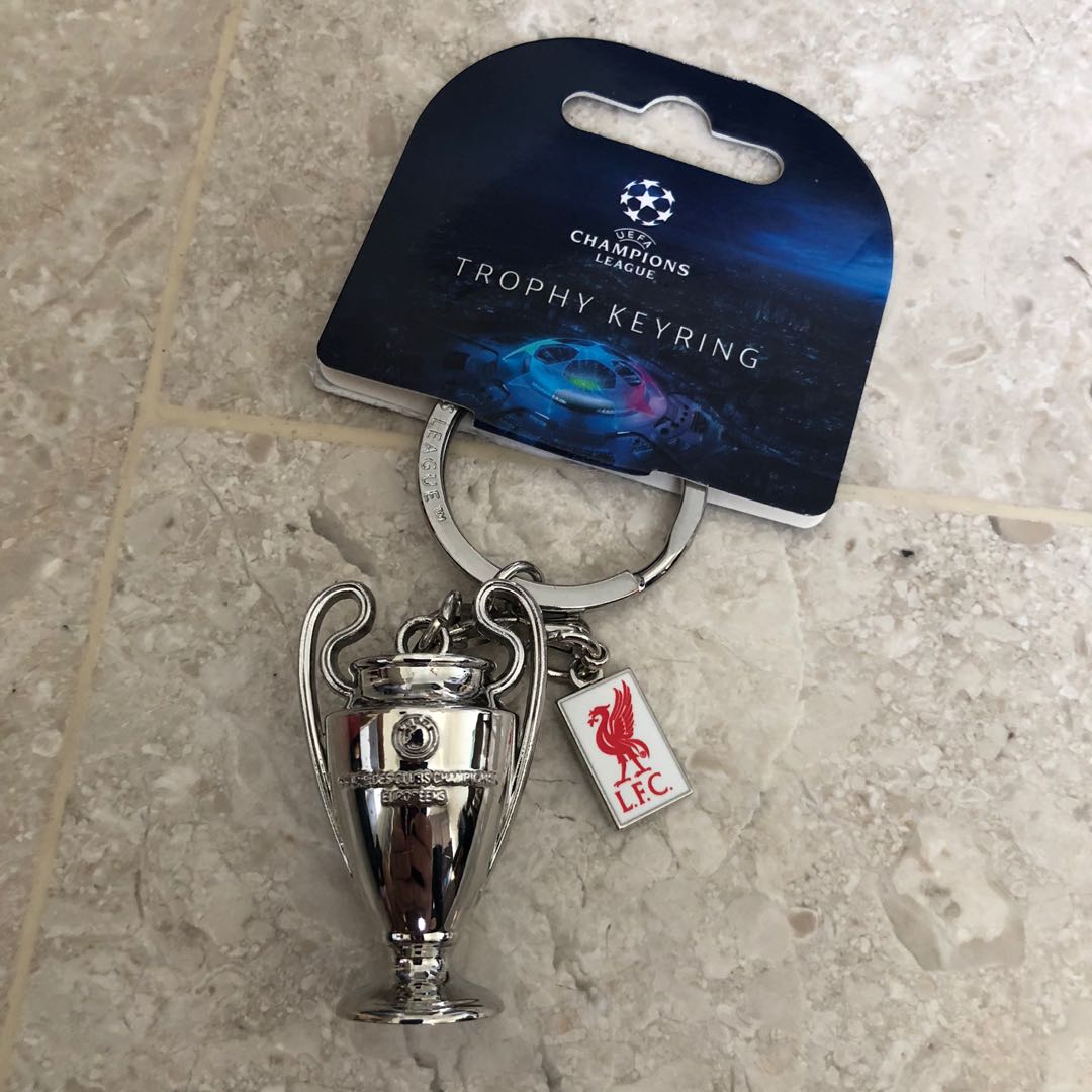 Liverpool champions league keyring outlet