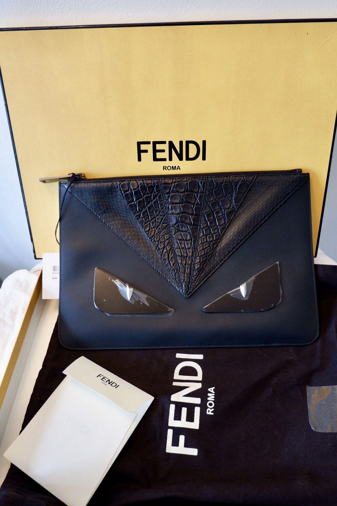 💥CLEARANCE SALE : BNIB WITH TAG FENDI CLUTCH LIMITED EDITION, Luxury, Wallets on Carousell