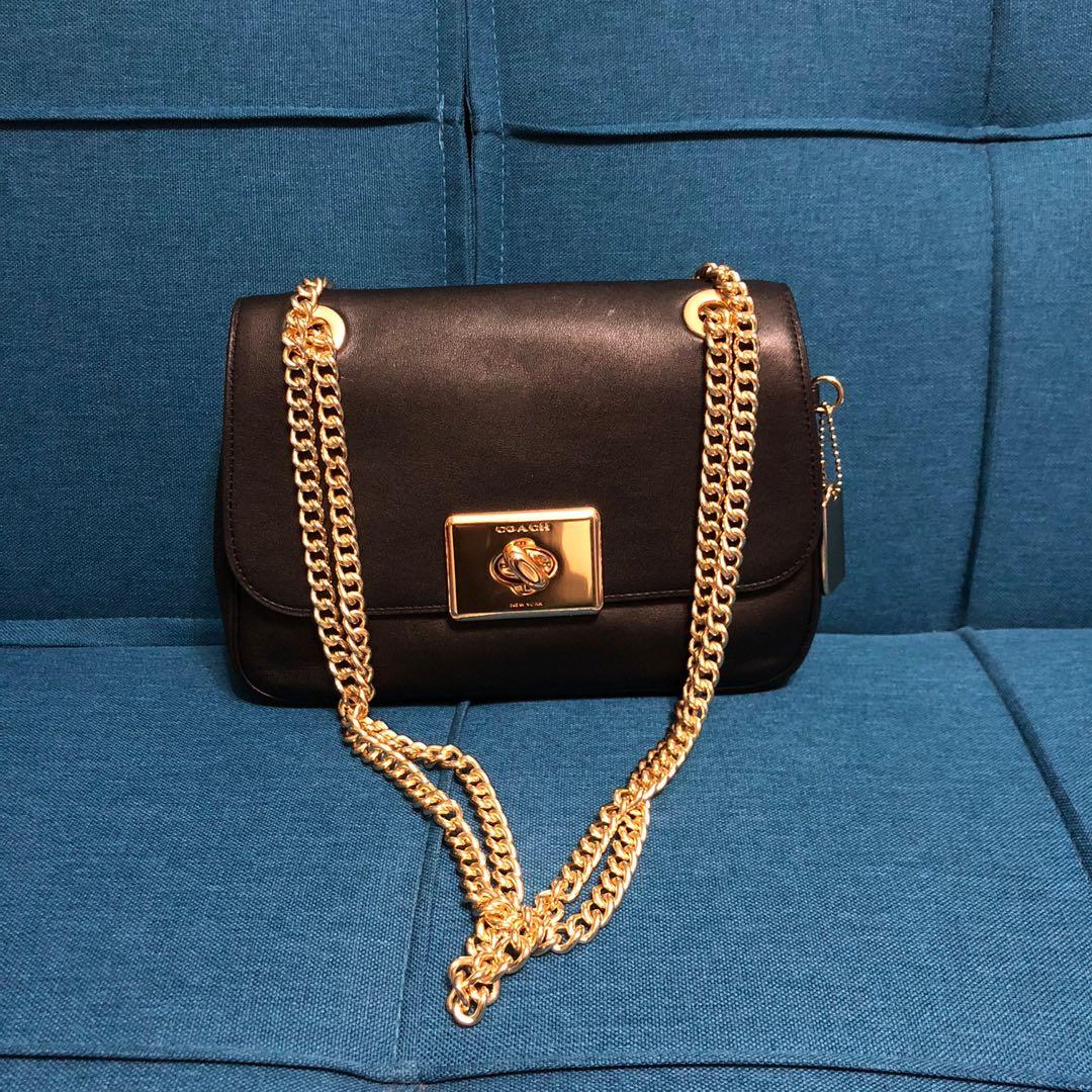 Coach Cassidy Crossbody Black Smooth Leather and Gold Hardware, Luxury,  Bags & Wallets on Carousell